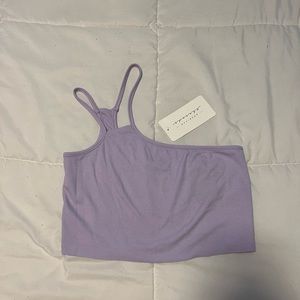 One shoulder crop top